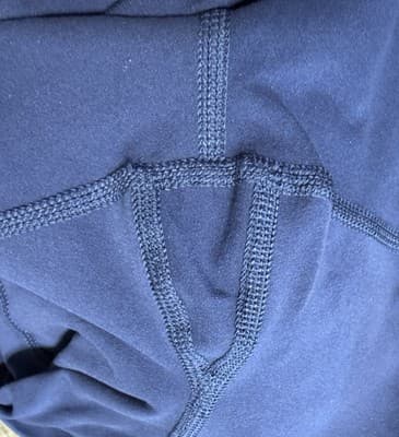 OFFLINE By Aerie Women's The Hugger 5" Bike Short Size: XL Color: Blue With 😊 - Thumbnail 6