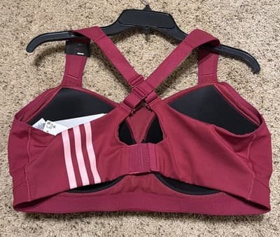 NWT Adidas TLRD Impact Training High Support Bra Size 2x (D-DD) $55 - Thumbnail 2