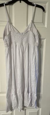 Santiki Women’s dress White XL Great Swimsuit Coverup - Thumbnail 2