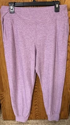 Outdoor Voices Pants Woman’s RecTrek 2021 28" $98 Size: Large Color: Purple - Thumbnail 2