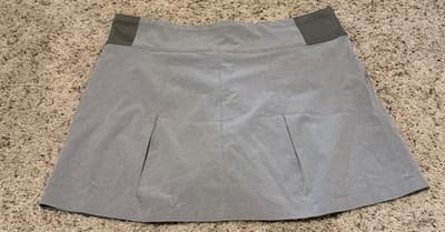 The North Face Omni-Shield Skirt Womens 10 Black Hiking Skort Attached Shorts - Thumbnail 2