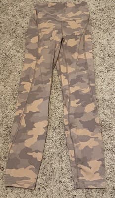 Lululemon Align HR 25” With Pockets Heritage Size 4 - 365 Camo Beige (W5DVWS) - Thumbnail 2