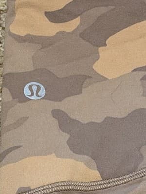 Lululemon Align HR 25” With Pockets Heritage Size 4 - 365 Camo Beige (W5DVWS) - Thumbnail 4