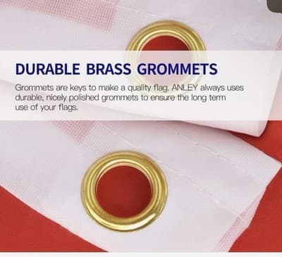 Ansley Fly Breeze 3x5 Arizona Flag With Brass Grommet. - Thumbnail 2