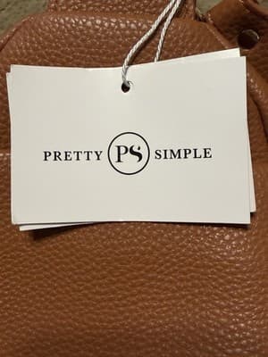 NWT Pretty Simple 3 Sisters Collection) Crossbody Bag Tan - Thumbnail 6