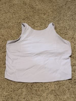 Lululemon Align High Neck Tank W Built In Bra Size 18 - Thumbnail 2