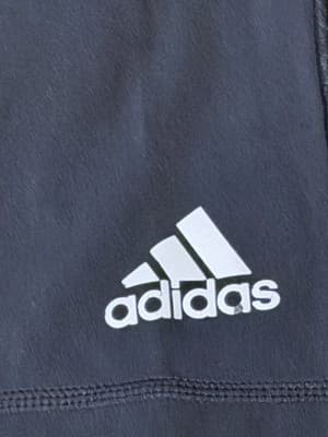 adidas Women’s Leggings 28” Color: Black Size: Large EUC Super Soft & Silky - Thumbnail 3