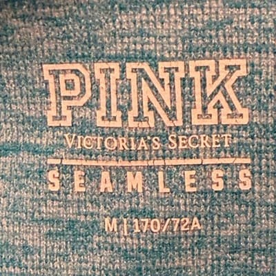 Victoria Secrets Women’s Leggings Size: Medium Color: Teal - Thumbnail 4
