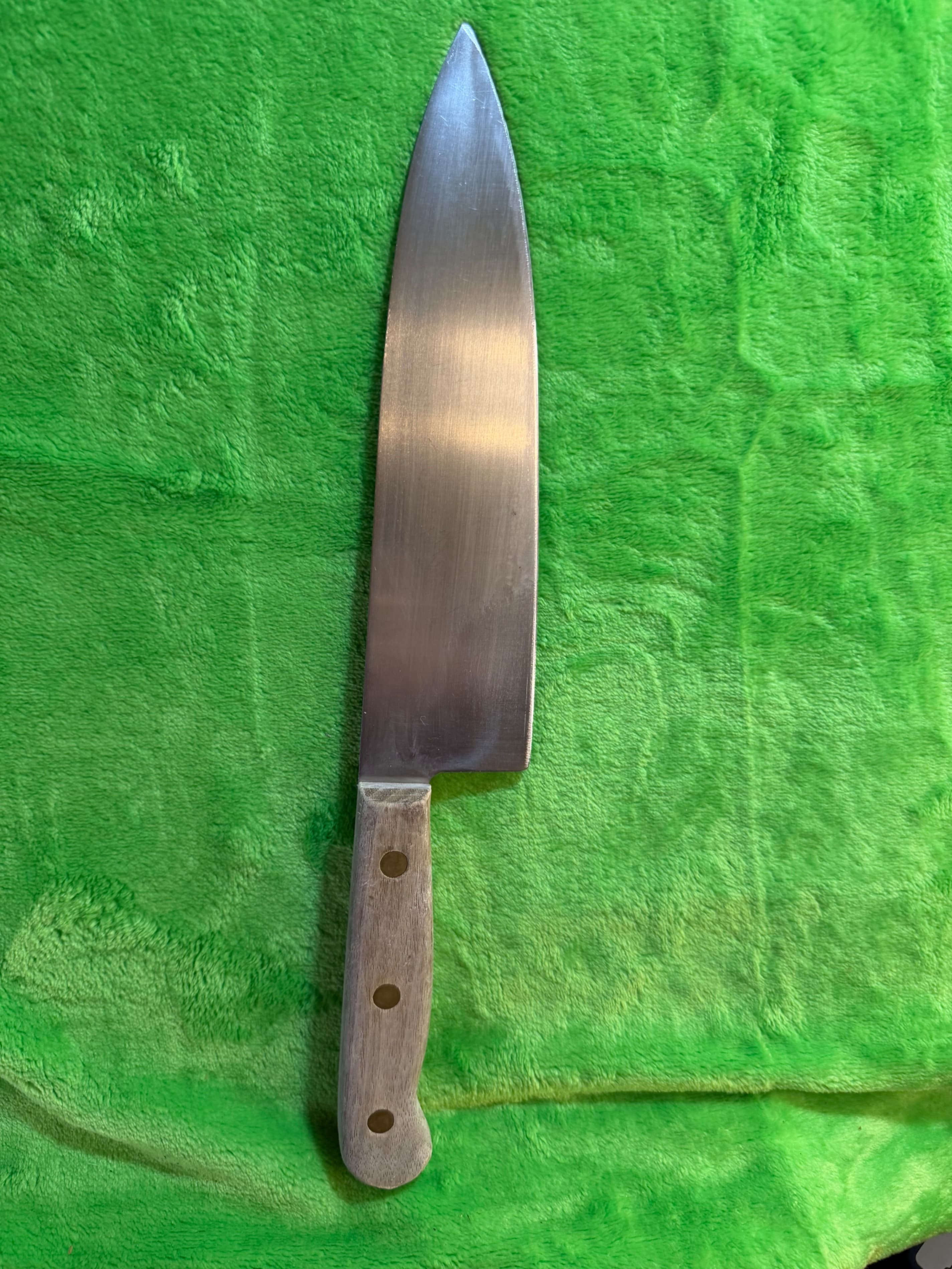Chicago Cutlery 425 Chef Knife with Wooden Handle - Thumbnail 2