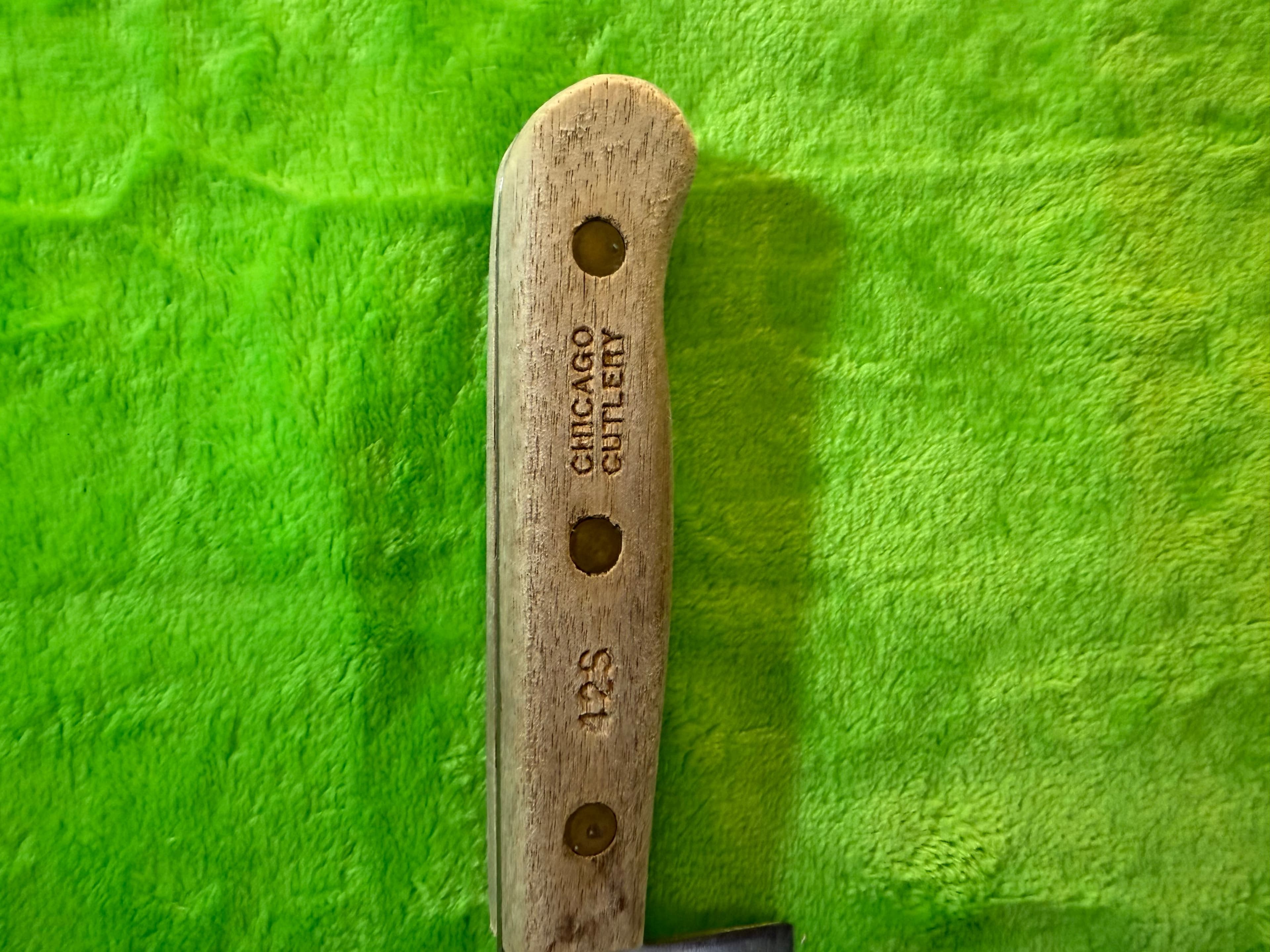 Chicago Cutlery 425 Chef Knife with Wooden Handle - Thumbnail 3