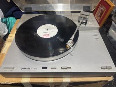 Yamaha P-450 Automatic Turntable w/ Grado Cartridge (Tested/Working) Box - Thumbnail 2