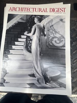 Architectural Digest Magazine July Dec 1989 Vintage Watch Ads Home Decor Design - Thumbnail 4