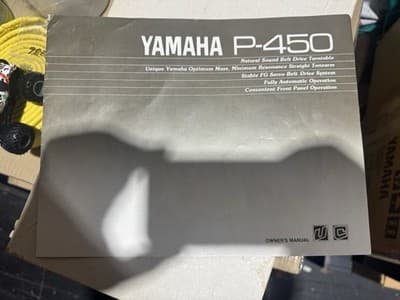 Yamaha P-450 Automatic Turntable w/ Grado Cartridge (Tested/Working) Box - Thumbnail 7