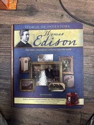 World of Inventors: Thomas Edison by Dennis Schatz (2009, Hardcover) - Thumbnail 2