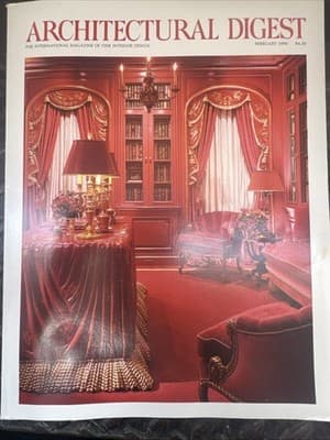 Architectural Digest Magazine January To May 1990 5 Issues - Thumbnail 4