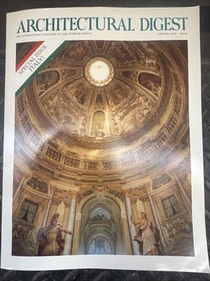 Architectural Digest Magazine January To May 1990 5 Issues - Thumbnail 5