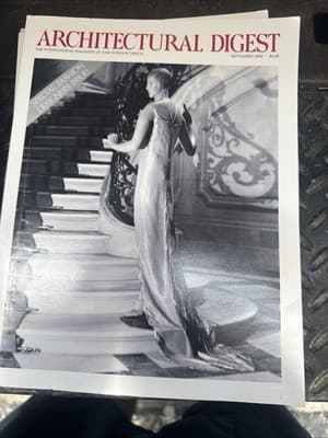 Architectural Digest Magazine July Dec 1989 Vintage Watch Ads Home Decor Design - Thumbnail 9