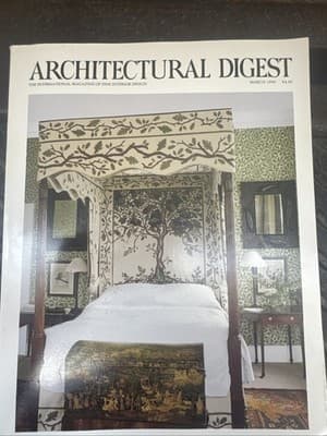 Architectural Digest Magazine January To May 1990 5 Issues - Thumbnail 3