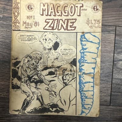 Maggot-zine N1 May 1981 - Image 1