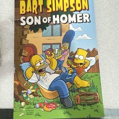Harper Bart Simpson Son of Homer Trade Paperback Graphic Novel 2009 Homer Marge - Image 1