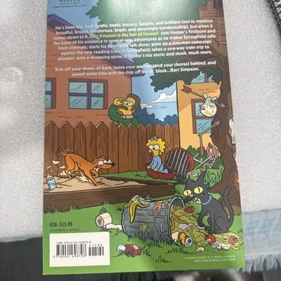 Harper Bart Simpson Son of Homer Trade Paperback Graphic Novel 2009 Homer Marge - Thumbnail 2