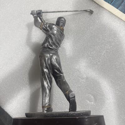 Vintage First Place Golf Trophy Figure - Thumbnail 5
