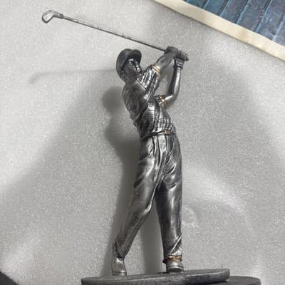 Vintage First Place Golf Trophy Figure - Thumbnail 4