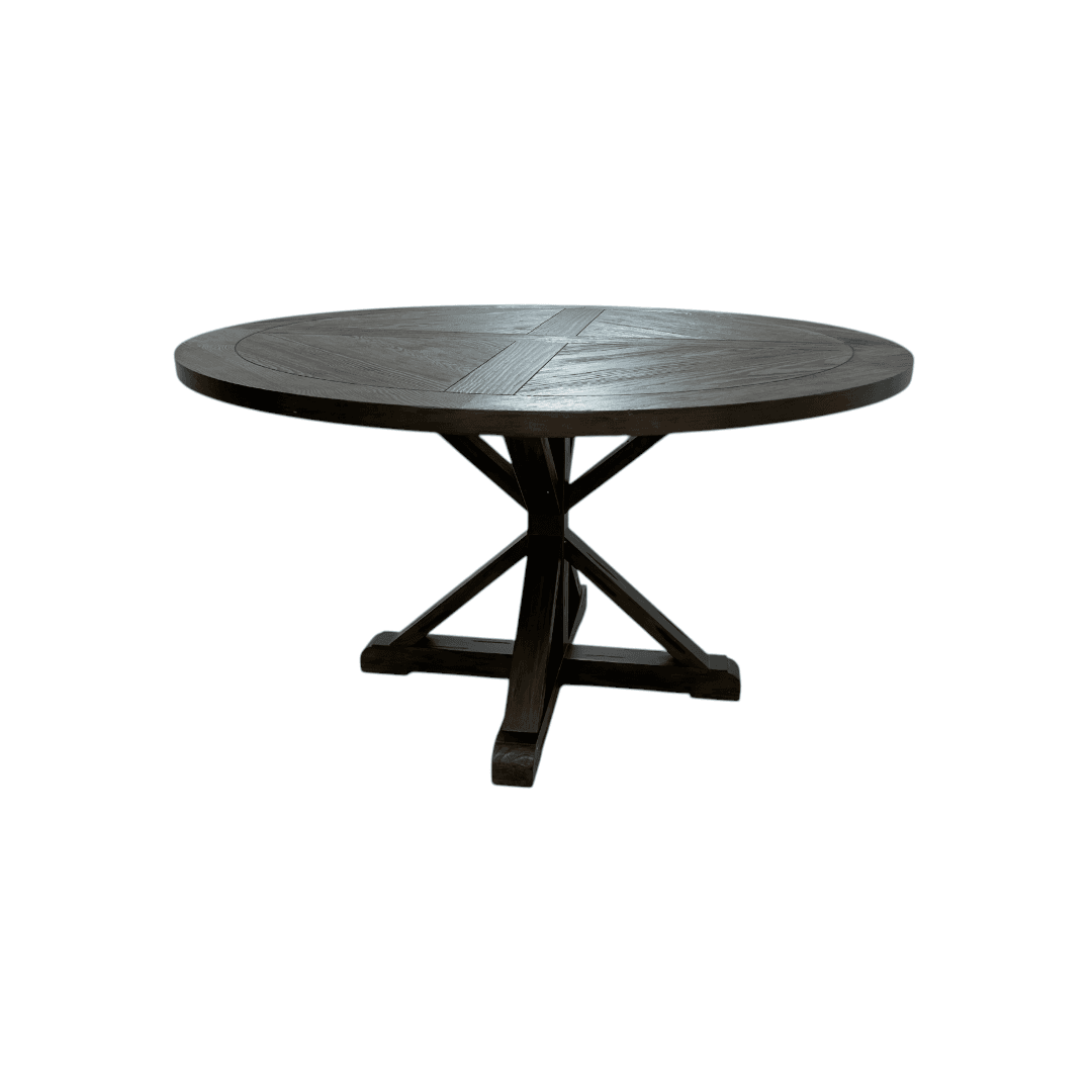 Greyleigh Ashbaugh Pine Round Dining Table - Thumbnail 7