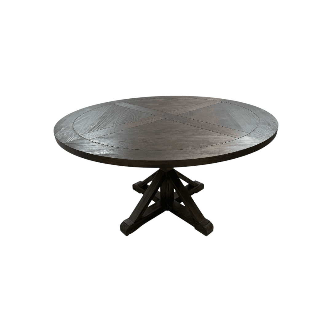 Greyleigh Ashbaugh Pine Round Dining Table - Thumbnail 10