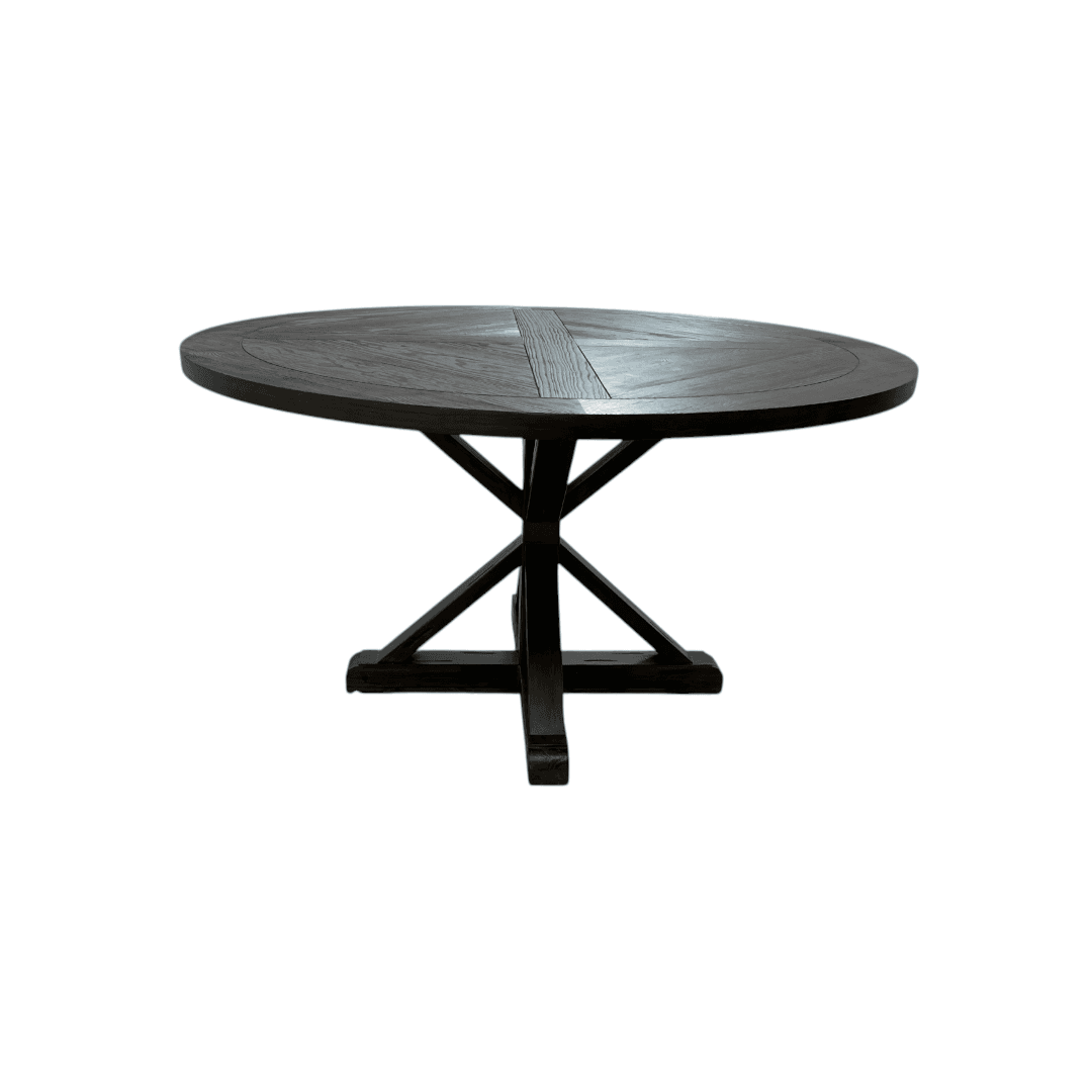 Greyleigh Ashbaugh Pine Round Dining Table - Thumbnail 13