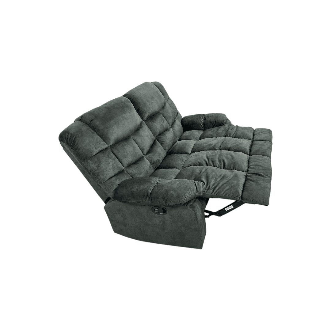 Red Barrel Studio Edilmar Wide Modern and Super Soft Manual Reclining Loveseat Sofa - Thumbnail 13