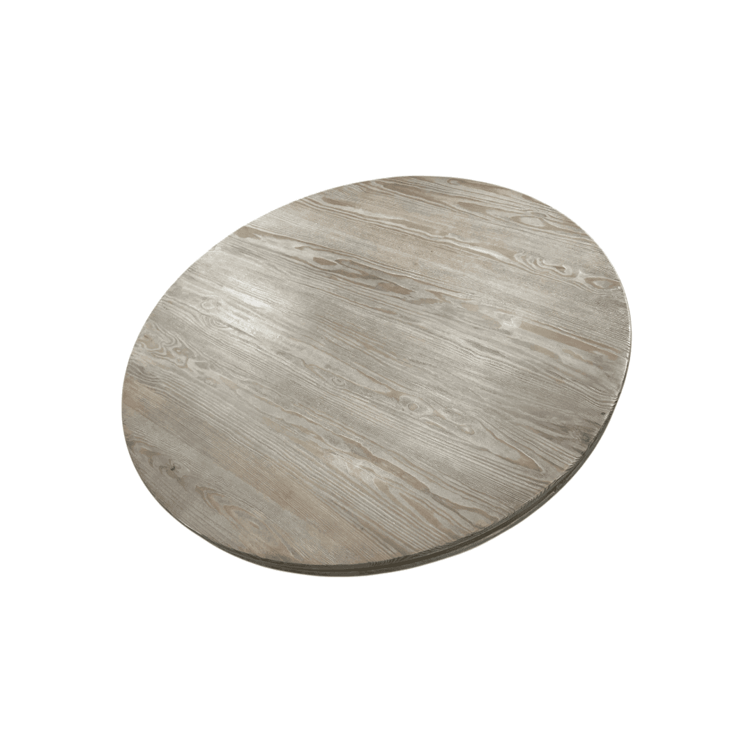 Classic Home Beatriz Round Pine Wood Dining Table - Thumbnail 11