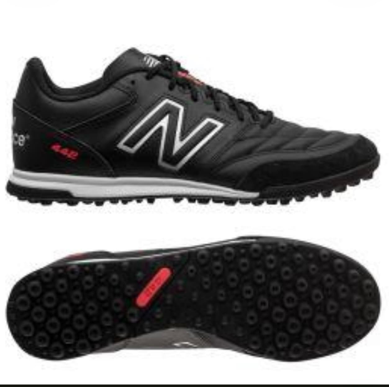 New Balance Unisex 442 V2 TEAM TF Shoe, Size 11 M, BW MS42TBK2