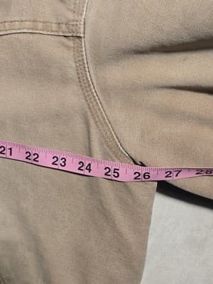 Vintage Carhartt J14 BRN Santa Fe Jacket Brown Duck Canvas Quilt Lined XL - Thumbnail 12