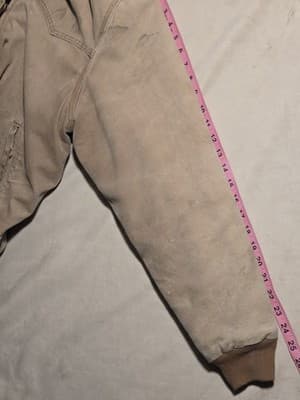 Vintage Carhartt J14 BRN Santa Fe Jacket Brown Duck Canvas Quilt Lined XL - Thumbnail 13