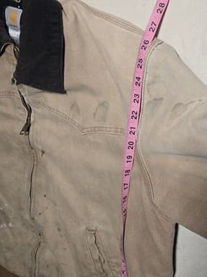Vintage Carhartt J14 BRN Santa Fe Jacket Brown Duck Canvas Quilt Lined XL - Thumbnail 14
