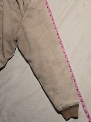 Vintage Carhartt J14 BRN Santa Fe Jacket Brown Duck Canvas Quilt Lined XL - Thumbnail 16