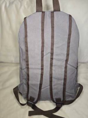 IBAGBAR-CHARCOAL GRAY Canvas BACKPACK - Thumbnail 6