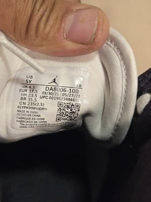 Air Jordans Multicolor Suede and Canvas Jordan 1 Mid SE Brushstroke Sneakers... - Thumbnail 9