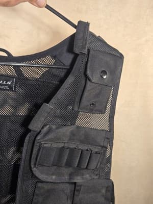 Galls Tactical Mesh Vest, Carrier & Duty Belt Bundle - Black - Security/Airsoft - Thumbnail 11