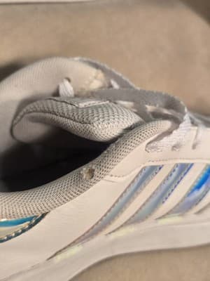 Adidas Grand Court Low US size 5 White/Irridecent - Thumbnail 6