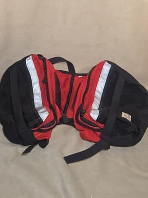 Vintage Wolf Packs Banzai Dog Hiking Backpack - Blue - [M] - Made in USA - Image 1