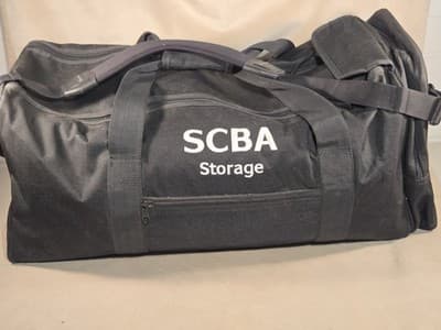 ​Vintage Snags BCD Blue Camo + SCBA Storage Bag - AS-IS REPAIR - ANDI/SSA Scuba - Thumbnail 17