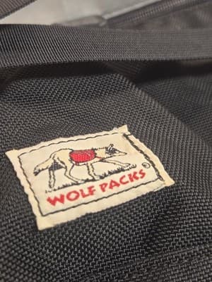 Vintage Wolf Packs Banzai Dog Hiking Backpack - Blue - [M] - Made in USA - Thumbnail 8