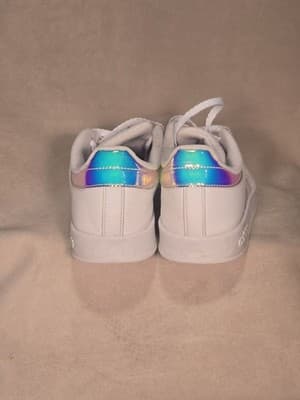 Adidas Grand Court Low US size 5 White/Irridecent - Thumbnail 10