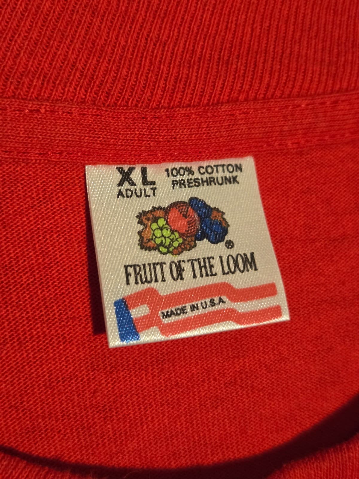 Vintage 90s Joe Montana Kansas City Chiefs T-Shirt Men's XL Fruit of the Loom US - Thumbnail 4