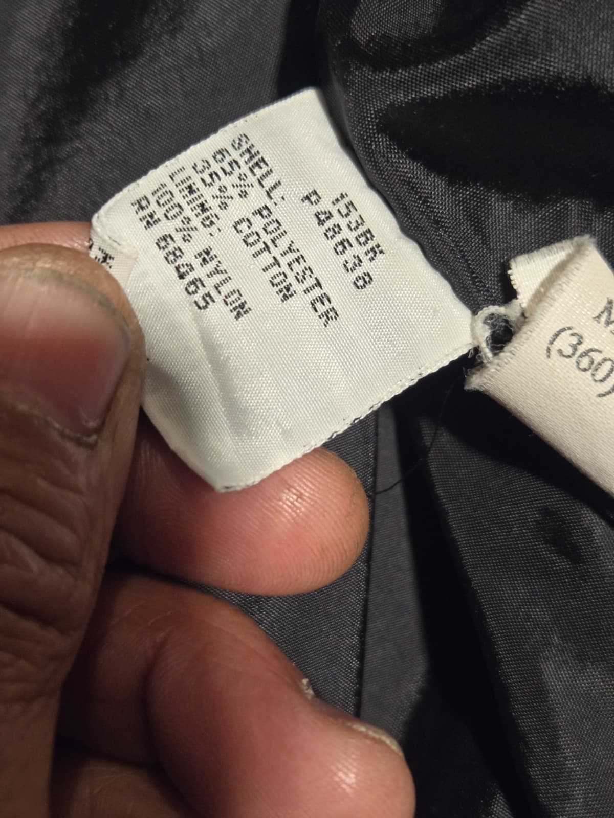 Vtg Caterpillar CAT Turning Point Work Jacket Men's XL Black Windbreaker - Thumbnail 11