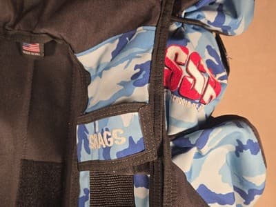 ​Vintage Snags BCD Blue Camo + SCBA Storage Bag - AS-IS REPAIR - ANDI/SSA Scuba - Thumbnail 22