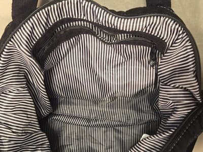 Thirsty-One Women's Black Cotton Shoulder Straps Jeans Shoulder Bag One Size - Thumbnail 6