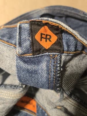 Wrangler Riggs FR Carpenter Jeans Mens 38x34 Indigo Blue Flame Resistant FR3W020 - Thumbnail 4